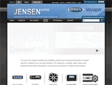 Tablet Screenshot of jensenmarinedirect.com